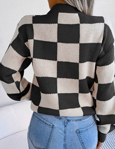 Checkered Sweater