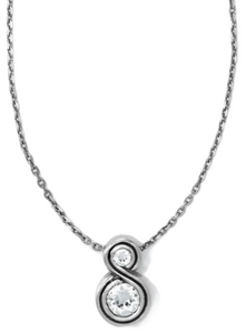 Brighton Infinity Sparkle Petite Necklace