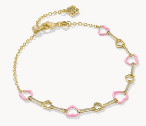 Kendra Scott Haisley Heart Bracelet