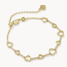 Load image into Gallery viewer, Kendra Scott Haisley Heart Bracelet
