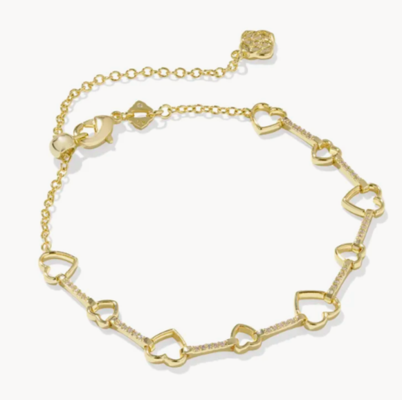 Kendra Scott Haisley Heart Bracelet