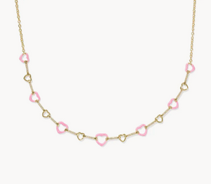 Kendra Scott Haisley Heart Strand Necklace