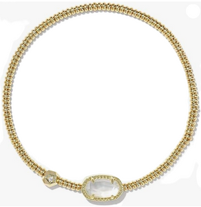 Kendra Scott Grayson Stretch Bracelet in Gold