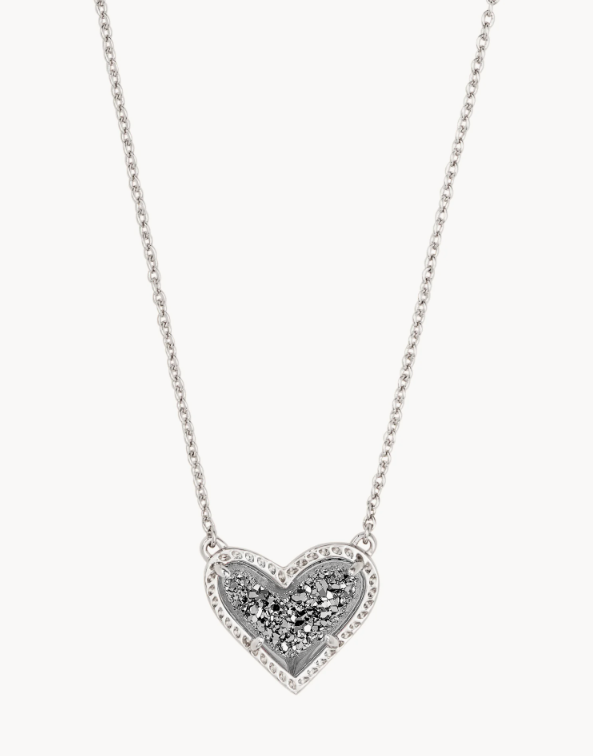 Kendra Scott Ari Short Pendant Necklace in Silver