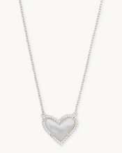 Load image into Gallery viewer, Kendra Scott Ari Short Pendant Necklace in Silver
