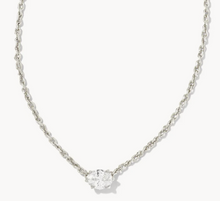 Load image into Gallery viewer, Kendra Scott Cailin Pendant Necklace in Silver
