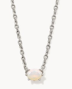 Kendra Scott Cailin Pendant Necklace in Silver