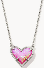 Load image into Gallery viewer, Kendra Scott Ari Short Pendant Necklace in Silver
