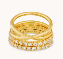 Load image into Gallery viewer, Kendra Scott Livy Stacking Ring Set
