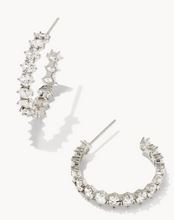 Load image into Gallery viewer, Kendra Scott Cailin Crystal Hoops
