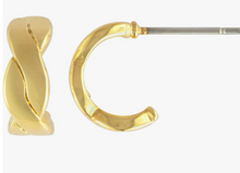 Load image into Gallery viewer, Braided Hoop Earrings
