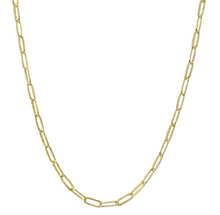 Load image into Gallery viewer, Tiny Paperclip Chain Necklace

