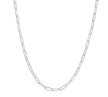 Load image into Gallery viewer, Tiny Paperclip Chain Necklace
