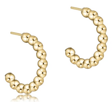Load image into Gallery viewer, Enewton Beaded Classic Post Hoop Earring

