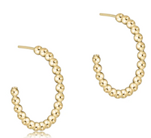 Load image into Gallery viewer, Enewton Beaded Classic Post Hoop Earring
