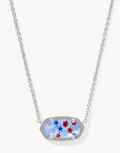 Load image into Gallery viewer, Kendra Scott Elisa Necklace in Red, White, &amp; Blue Illusion

