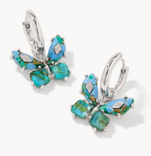 Load image into Gallery viewer, Kendra Scott Bianca Butterfly Huggie Earring
