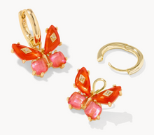 Load image into Gallery viewer, Kendra Scott Bianca Butterfly Huggie Earring
