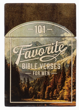 Load image into Gallery viewer, 101 Favorite Bible Verses for Men

