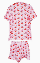 Load image into Gallery viewer, Cherry Bow Pajama Set
