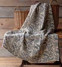 Load image into Gallery viewer, Cornflower Cotton Throw
