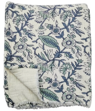 Load image into Gallery viewer, Cornflower Cotton Throw
