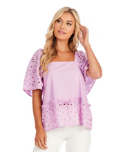 Load image into Gallery viewer, Kieran Eyelet Top
