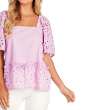 Load image into Gallery viewer, Kieran Eyelet Top
