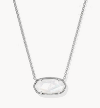 Load image into Gallery viewer, Kendra Scott Elisa Silver Statement Pendant Necklace
