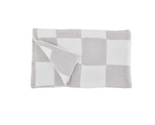 Load image into Gallery viewer, Checkered Chenille Blanket
