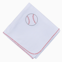 Load image into Gallery viewer, Tiny Slugger Baby Blanket
