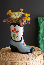Load image into Gallery viewer, Cowboy Boot Vase
