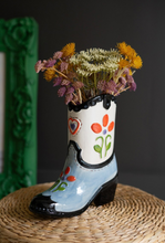 Load image into Gallery viewer, Cowboy Boot Vase
