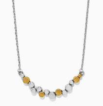 Load image into Gallery viewer, Brighton Pebble Edge Crescent Bar Necklace
