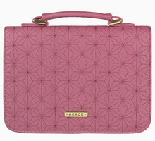 Load image into Gallery viewer, Grace Pink Bible Cover
