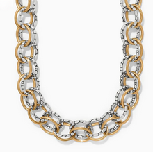 Load image into Gallery viewer, Brighton Pebble Link Two Tone Necklace
