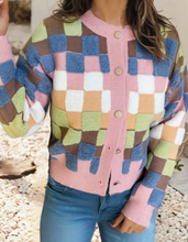 Load image into Gallery viewer, Checkered Sweater
