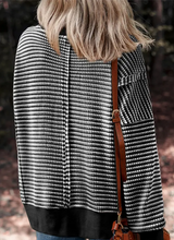 Load image into Gallery viewer, Striped Ribbed Top
