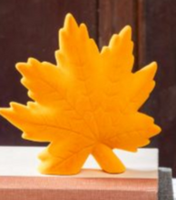 Load image into Gallery viewer, Flocked Maple Leaf
