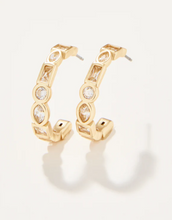 Load image into Gallery viewer, Shine Bright Hoop Earrings
