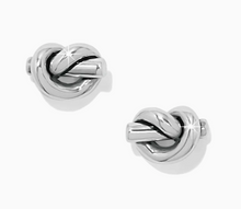 Load image into Gallery viewer, Brighton Interlok Single Knot Mini Earrings
