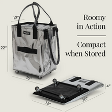 Load image into Gallery viewer, Hulken Medium Rolling Tote Bag
