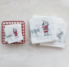 Load image into Gallery viewer, Santa Cocktail Napkins

