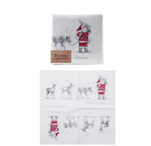Load image into Gallery viewer, Santa Cocktail Napkins

