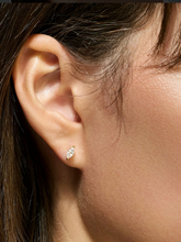Load image into Gallery viewer, Sparkly Clover Stud Earrings Set
