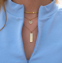 Load image into Gallery viewer, Initial Bar Necklace
