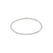 Load image into Gallery viewer, Enewton Faceted Hematite 2mm Bead Bracelet
