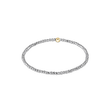 Load image into Gallery viewer, Enewton Faceted Hematite 2mm Bead Bracelet
