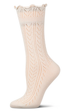 Load image into Gallery viewer, Pointelle Ruffle Sock
