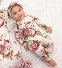 Load image into Gallery viewer, Cabbage Rose Romper
